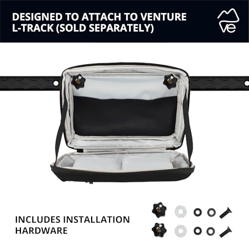 VanEssential Soft Sided Venture L-Track Mounted Storage Bag Medium - size: Medium - 3.6 Liter