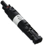 Renogy 15A Male and Female Connector Waterproof in-Line Fuse Holder w/Fuse, Black - size: 15 A (Pack of 1)