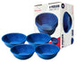 Enamelware for Camping and Backpacking - Enamel Cookware Gear Essentials for Camping and Backpacking (Made by Caddis Sports) (6 Inch Bowl (4 Pack)) - style: 6 Inch Bowl (4 Pack)