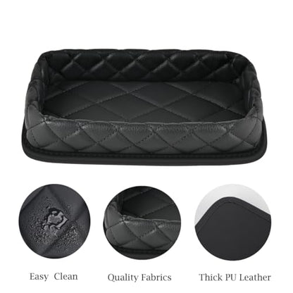 Car Dashboard Storage Box Loose Items Organizer - Suitable For Car, Office, Living Room, Dining Room And Other Scenarios (black b) - color: black b