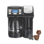 Hamilton Beach FlexBrew Trio 2-Way Coffee Maker, Compatible with K-Cup Pods or Grounds, Combo, Single Serve & Full 12c Pot, Black - Fast Brewing (49902JN) - color: Black, Fast Brewing, New for 2026
