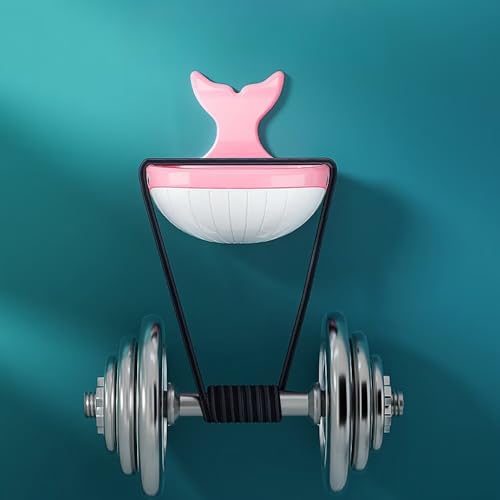 Soap Holder Shower Dish bar Wall Bathroom Shampoo Dishes Caddy Mounted Sponge Adhesive Tray Bath Shelf Draining Dishes Cute Whale Design Bathtub Kitchen Sink jabonera para baño，Yellow - color: B-yellow