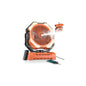 Misting Fan, Portable Camping Fans with 9oz Water Tank, 24000mAh Rechargeable Fan with 4 Speed, Battery Powered Fans with 120H Cooling, Last 5H Mist, 2 Mist Modes, Light, Outsides/Summer Essential - color: Orange