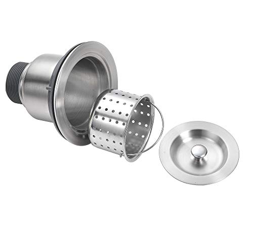 STARSTAR Workstation Ledge Undermount Single Bowl 304 Stainless Steel Kitchen Sink, With Grid, Colander, Cutting Board (21 x 18) - size: 21 x 18