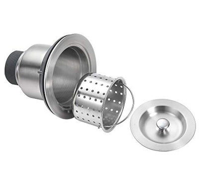 STARSTAR Workstation Ledge Undermount Single Bowl 304 Stainless Steel Kitchen Sink, With Grid, Colander, Cutting Board (21 x 18) - size: 21 x 18