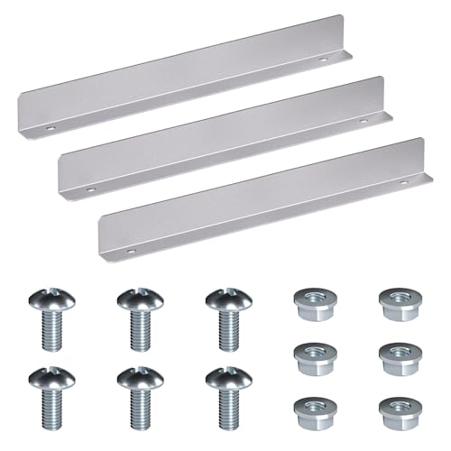 AA Products P-SH-Divider-16A Shelf Divider Shelf Accessories Designed for 16" Depth Van Shelving Storage, Set of 3 - Grey - size: 16"D - Basic Version