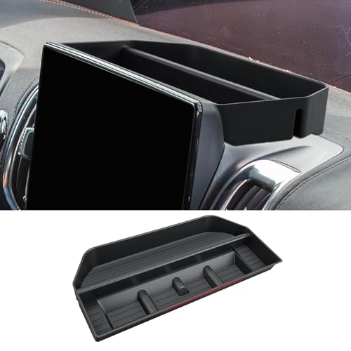 CDEFG for 2026 Ford Expedition Dashboard Storage 13.2" Screen Organizer, for 2025 2026 Ford Expedition Accessories Dash Behind-Screen Storage Box - color: Dash Tray for 2025-2026 Expedition