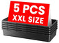 A-LuGei【XX-Large Size【5 Pcs】 Tool Box Organizer Tray Divider【Single Size】 Desk Drawer Organizer Bin, Garage Organization and Storage Toolbox for Rolling Tool Chest Cart Cabinet WorkBench Part Widget - size: 5pcs-XXL Size