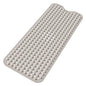 Sheepping Baby Bath Mat Non Slip Extra Long Bathtub Mat for Kids 40 X 16 Inch - Eco Friendly Bath Tub Mat with 310 Big Suction Cups,Machine Washable Shower Mat (Khaki) - color: Khaki