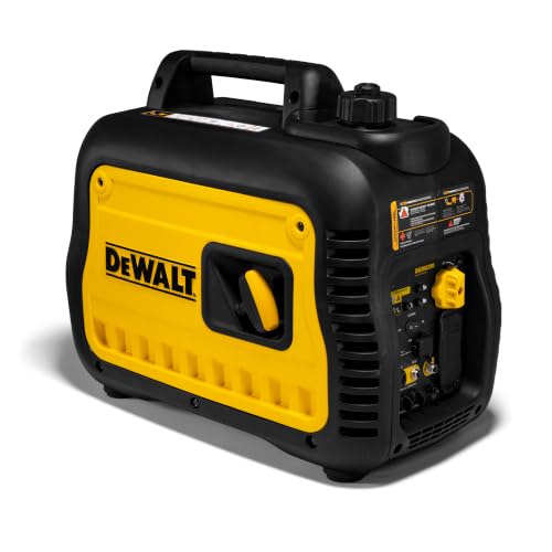 DeWalt 2,500 Starting Watt Portable Inverter Generator, Gas Powered, CO Protect Carbon Monoxide Detection, 8 Hour Runtime, Quiet Operation, Home Backup RV Camping Jobsite, 49 State - style: 2,500 Starting Watts