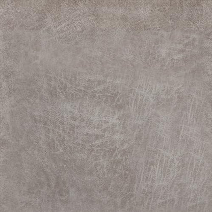 SIMPLIHOME Rockwood Cube Storage Ottoman with Tray - 17" Wide x 17" High Upholstered Vegan Leather Square Storage Ottoman in Distressed Grey Taupe, Contemporary Cube Ottoman with Serving Tray - color: Distressed Grey