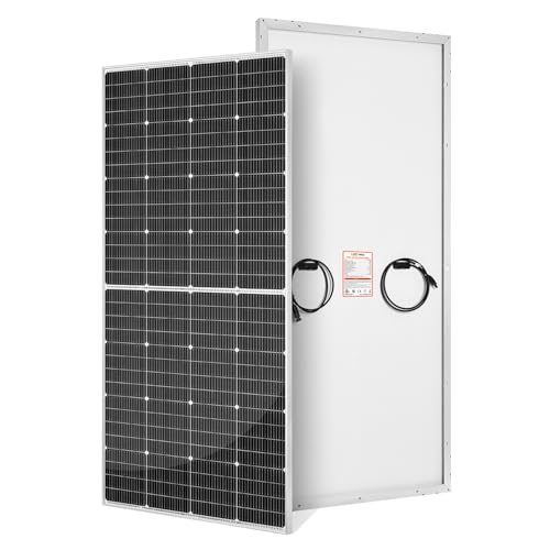 RICH SOLAR 250W 24V 16BB Cell Monocrystalline Solar Panel N-Type Cells High Efficiency Solar Module for RV Trailer Camper Marine Off-Grid - size: 250W 24V