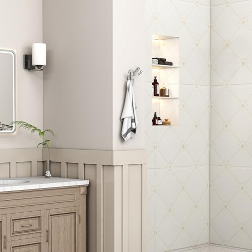 Angle Simple Bathroom Towel Hook, Metal Foldable Swivel Hook, Robe Coat Hanger for Wall, Brushed Nickel - color: Brushed Nickel, size: 1 Pack