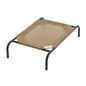 Coolaroo The Original Cooling Elevated Pet Bed, Small, Nutmeg - color: Nutmeg, style: Small Dog Bed