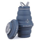 HYDAWAY 17oz Travel Collapsible Water Bottle - BPA-Free, Leakproof, Lightweight, Space-Saving - color: Seaside