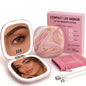 Lighted Makeup Compact Mirror, 3.9 Inch – 1x/10x Magnification Portable, LED – Auto Light On/Off - USB Charging, (Blush Marble) - color: Blush Marble