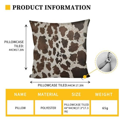 Cow Brown 3 Pcs RV Dinette Cushion Covers Breathable Camper Cushion Slipcover with Pillowcase, Stretch 2 Seat Sofa Chair Cover Camper Seat Covers Dinette Booth - color: Cow Brown