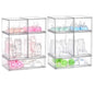 Vtopmart 10 Pack Baby Bottle Organizer Set, Stackable Storage Drawers Ideal for Kichen Countertop, Vanity, Bathroom, Cabinet, Pantry Organization - style: 4 Small+4 High+2 Wide