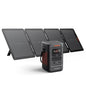 Jackery Explorer 240D Power Bank with 100W Solar Panel, 256Wh LiFePO4 Battery Portable Power Station, Charging Cable Included with 100W Soalr Panel - style: E240D+100W