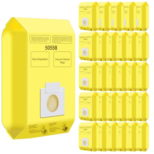 30 Pack Vacuum Cleaner Bags Fit for Kenmore Canister Type C/Q 5055 50555 50557 50558 and Pana·sonic Type C-5 C-18, 200 Series, 400 Series, 600 Series, 700 Series, 800 Series Vacuum By Improvedhand - size: 30