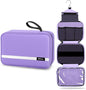 Maliton Toiletry Bag for Men & Women Travel Toiletry Bag Hanging Toiletry Bag Hygiene Organizer with 4 Compartments Waterproof Bathroom Shower Bag Large Toiletries Travel Bag (Purple) - color: Purple