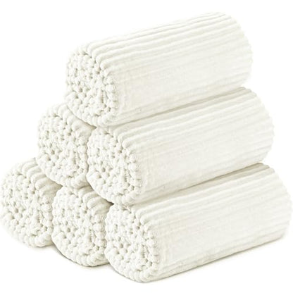 Buryeah 6 Pcs Flannel Throw Blanket Bulk 50 x 60 in Sleepover Blanket Outdoor Wedding Throw Lightweight, Oeko-tex Standard 100 Certified for Sofa Homeless Gifts (Light Beige) - color: Light Beige