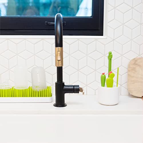 Boon Cacti Bottle Cleaning Brush Set - Includes Bottle Brush,Nipple-Brush,Detail-Brush,and Straw-Brush - Baby-Bottle-Brush Set for-Bottle Drying Rack - Baby Essentials -,4 Count (Pack of 12) - size: 4 Piece Set (Pack of 12), style: Cacti Bottle Brush Set