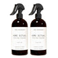 Muse Apothecary Home Ritual Active Odor Eliminator Spray - Furniture Deodorizer Spray & Bathroom Odor Eliminator for Home - Essential Oil Air Freshener - 8oz, Fresh Linen - size: 8 Fl Oz (Pack of 2)