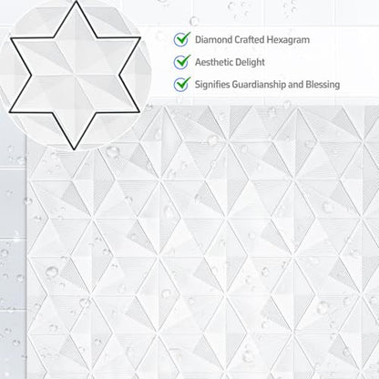 Non Slip Bathtub Mat for Bath Tub Shower - Natural Rubber Mat with 241 Suction Cups - Soft Bathroom Safety Mat - Unique Diamond Pattern - Fatigue Relief - Machine Washable - 16 × 28 Inch - color: White, size: 28" x 16" (Rectangular)