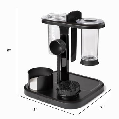 AeroPress Organizer Stand, Durable Coffee Bar Station and Compact Storage Solution Fits Every AeroPress Manual Coffee Maker (Except Premium and Go)