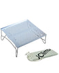 iClimb Mini Solo Folding Table Ultralight Compact for Backpacking Camping Hiking Beach Picnic (Silver, Mini) - color: Silver, size: Mini