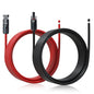 ECO-WORTHY 20FT 10AWG Solar Extension Cable 30A/1000V DC, IP67 Waterproof with Compatible Quick Connectors (Red+Black) for Solar Panels, Controllers, Off-Grid Systems - size: 20FT 10AWG