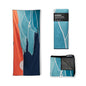 Nomadix Original Towel - Perfect for Beach, Pool, Travel, Camping, Yoga - Made with Recycled Materials - Super Absorbent - Sand Resistant - Big Sur - 72.5x30 - color: Big Sur