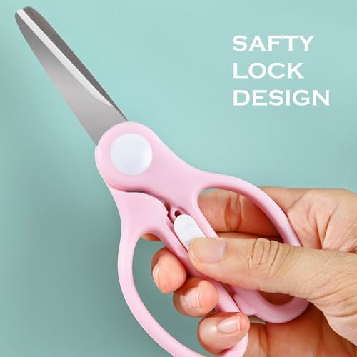 Versatile Stainless Steel Kitchen Scissors with Storage Box - Multi-Purpose Food Shears for Meat, Vegetables & Noodles (Pink) - color: Pink