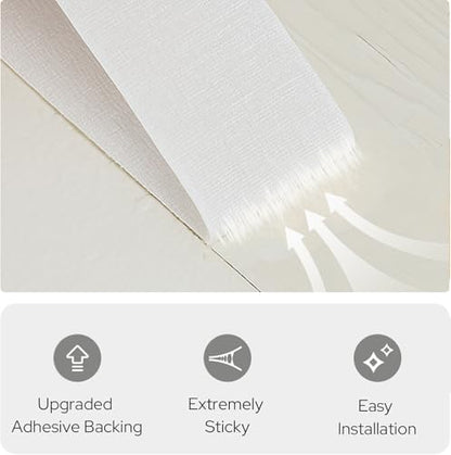Self Adhesive Curtains - No Drilling, No Rod, Easy to Install Blackout Curtains for Window Blinds,Bedroom(White 35 * 59in-1P) - color: White, size: 35"W x 59"L (Pack of 1)