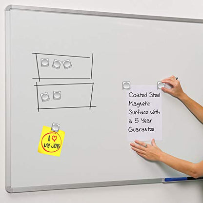 Strong Magnet Clips 1.2 Inch - 12 Packs Heavy Duty Metal Magnetic Clips for Refrigerator, Magnetic Clip for Whiteboard, Picture, Office Magnets, Magnets Clipboard for White Boards - size: 1.2"- 12 Pieces