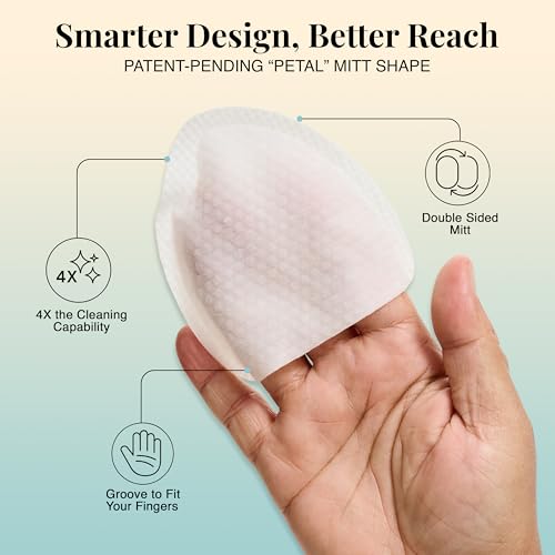 PROPR Premium Double Sided Shoe Cleaning Mitt – Individually Wrapped Travel Shoe Cleaner for Sneakers, Handbags & Leather - style: Monthly Essential
