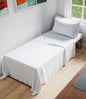 Cot Sheet Set 25” x 75” – Easy-Fit Cot Size Mattress Sheets – Ideal for Narrow Twin, Camper Bunk, RVs, Twin Bunks, Day Care and Camping Cots - Cot Size Fitted Sheet fits 6” to 10” Mattresses – White - color: 01- White, size: Cot Sheets (25x75)