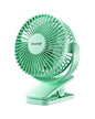 Gaiatop Portable Clip on Fan Battery Operated, Small Powerful 3 Speed Quiet 360° Rotate, USB Rechargeable Mini Personal Cooling Fan for Desk Table Home Office Stroller Camping Women Gifts Green - color: green