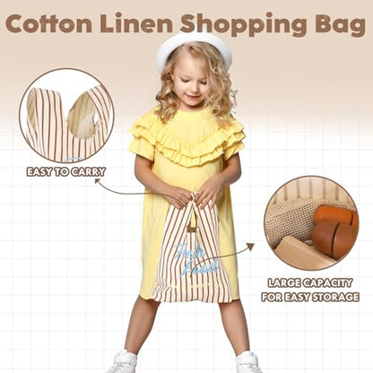 Lehoo Castle Wooden Play Food Sets for Kids Kitchen, Grocery Food Toys for Toddlers 3+ Year Old, Cutting Fruits Vegetables Meat Fish Shopping Bag, Pretend Play Kitchen Accessories Gift for Boys Girls