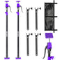 Adjustable Cargo Bar, Truck Bed Divider from 40 to 78.7 in with 200LB Bearing, Cargo Bar for Pickup, Truck Bed Organizer Cargo Bars for SUV, Trailer, Van, Come with 4 Divider, 2 Pack, 1 Cargo Net - size: 40-78.7 inches 2-pack