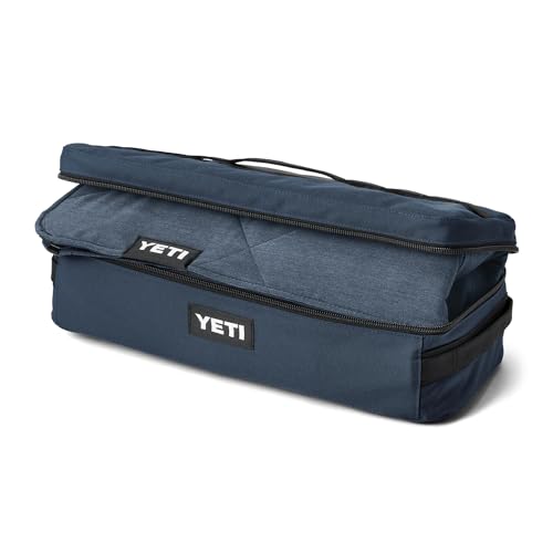 YETI Lowlands Blanket, Multi-Use Blanket with Travel Bag - color: Navy