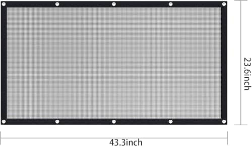 Dog Car Barrier Vehicle Pet Barrier Backseat Mesh Dog Car Divider Net with Adjusting Rope and Hook Suitable for SUV Pickup and Small Car (43in x 23.6in) - size: 43 x 23.6 Inch