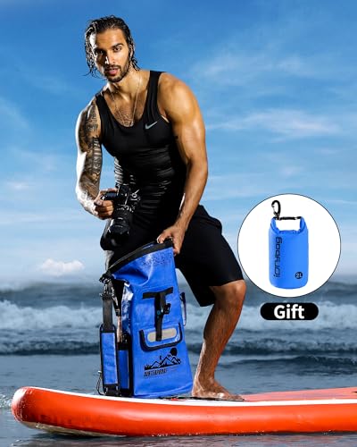 IDRYBAG Dry Bag Backpack - color: Blue, size: 40L