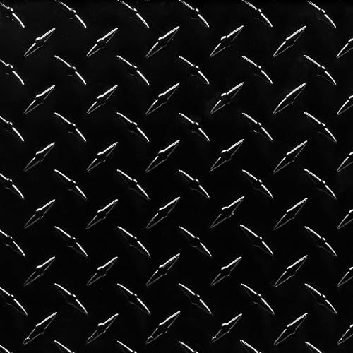 ARKSEN 49 Inch Aluminum Diamond Plate Trailer Tongue Box, Waterproof Under Truck Tool Box for Pick Up Truck Bed, RV Trailer, ATV with Lock and Keys - Black - color: Black, size: 49 Inch