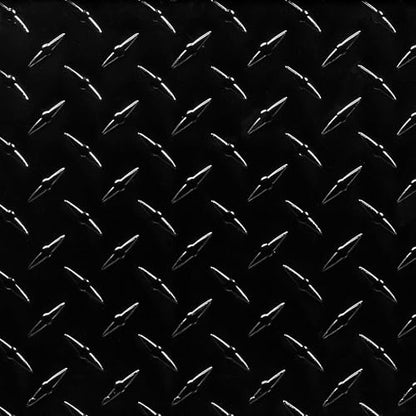 ARKSEN 49 Inch Aluminum Diamond Plate Trailer Tongue Box, Waterproof Under Truck Tool Box for Pick Up Truck Bed, RV Trailer, ATV with Lock and Keys - Black - color: Black, size: 49 Inch