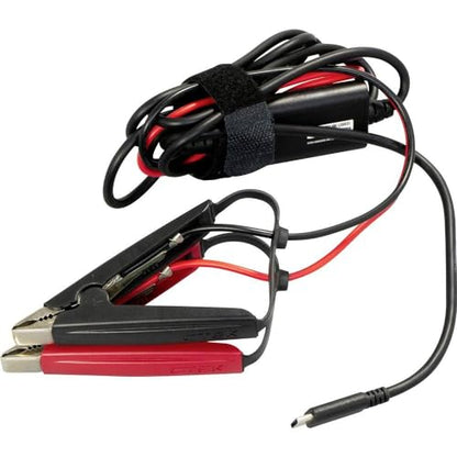 CTEK CS Free USB-C Charge Cable Clamps 40-465 - for use with The CS Free Portable Battery Charger Maintainer, Black - style: Cable Clamps