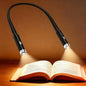 LED Neck Reading Light, 3-Color & 3-Brightness Adjustable Bendable Neck Light, USB Rechargeable Book Light for Reading in Bed, Knitting, Crochet, Camping, Working, Book Lovers Gifts (Black) - color: Black