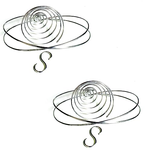 Air Plant Hanging Holder Planter - Plant Hanger Display Frame DIY Kit Aluminum Wire Indoors Outdoors Plants Not Included (Silver) - color: Silver