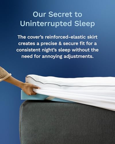 ViscoSoft 4 Inch Pillow Top Memory Foam Mattress Topper Twin - Cooling Hybrid Lux Dual Layer Mattress Pad - CertiPUR-US Certified - size: Twin, style: 4 Inch